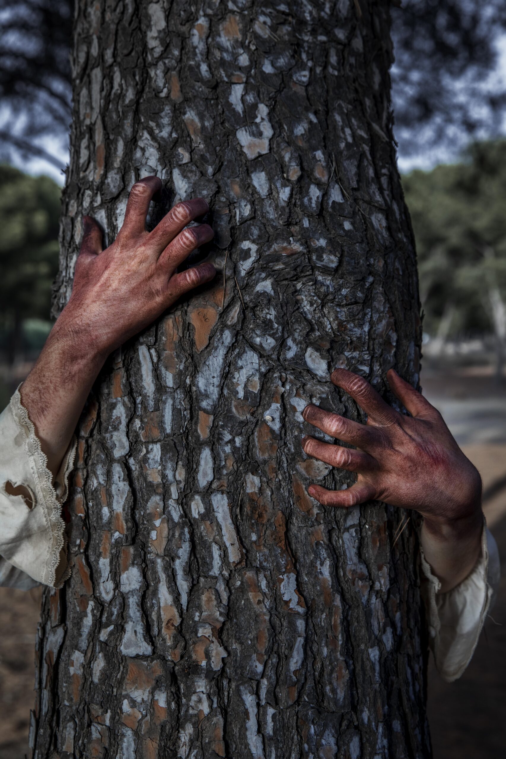 Spooky Zombie Hands Tree Scaled